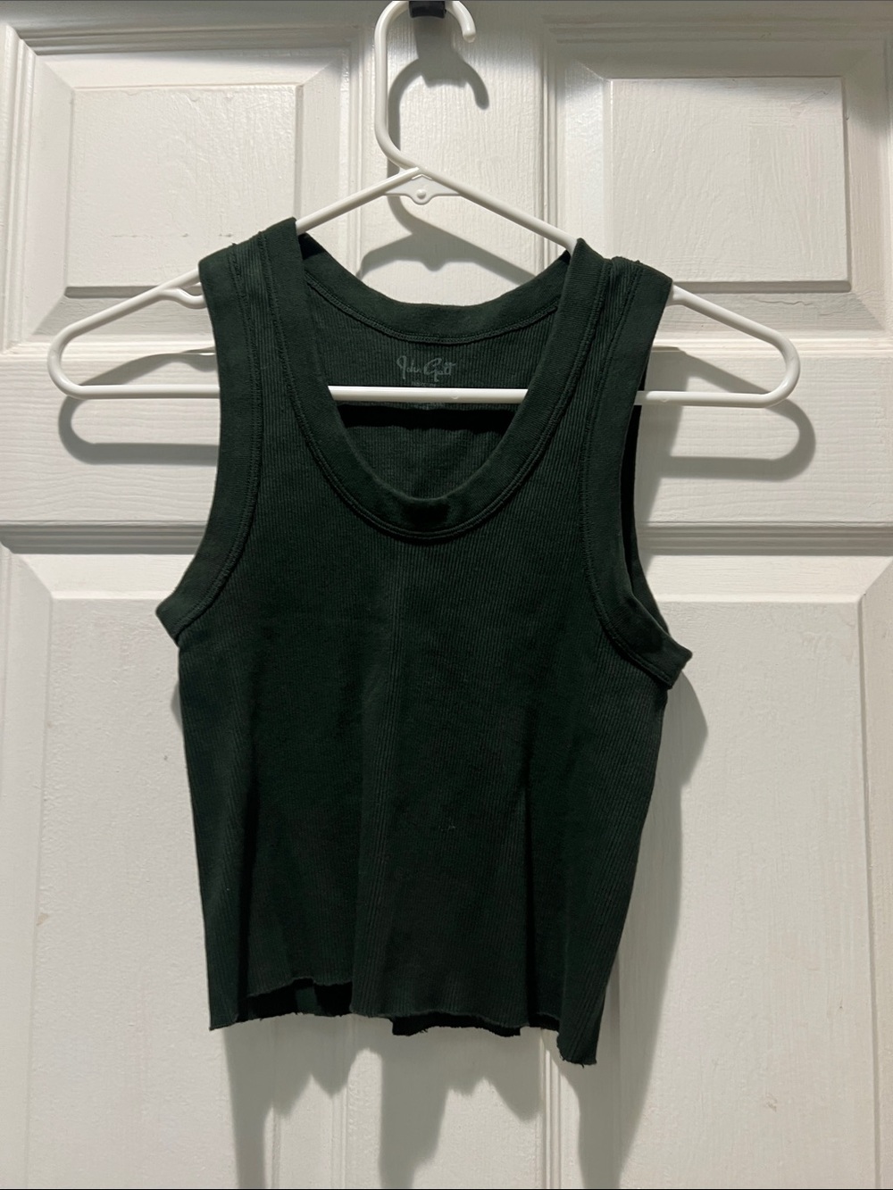 Brandy Melville Dark Blue Ribbed Tank